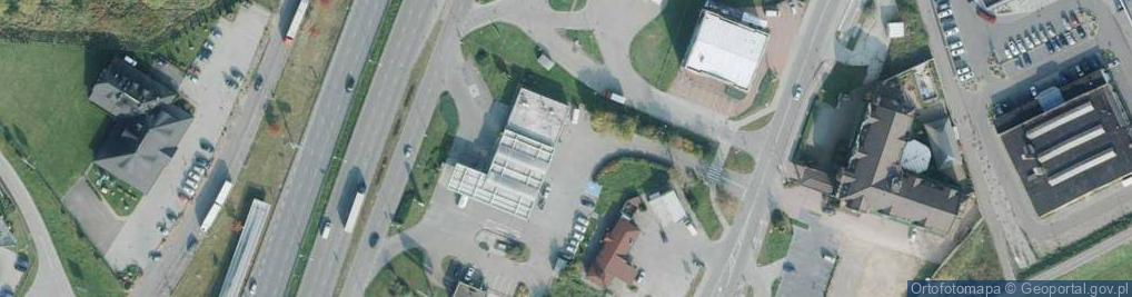 Zdjęcie satelitarne Paczkomat InPost CZE01G