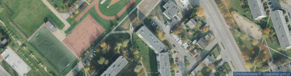 Zdjęcie satelitarne Paczkomat InPost CZE05A