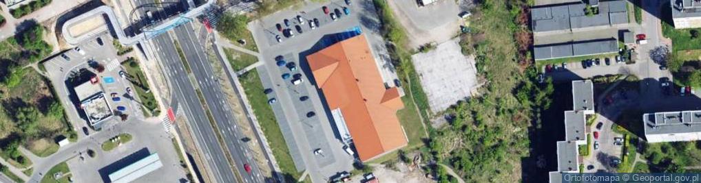 Zdjęcie satelitarne Paczkomat InPost CZE08M