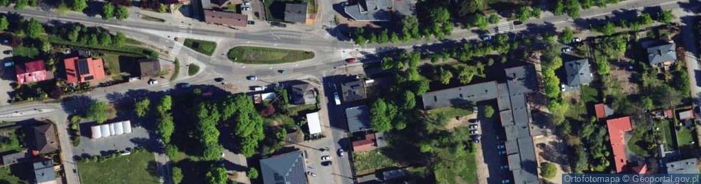 Zdjęcie satelitarne Paczkomat InPost CZE14N