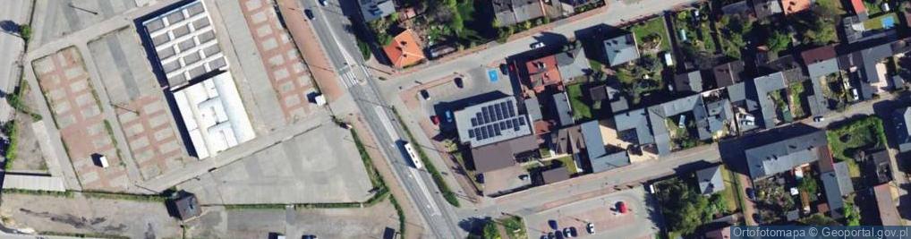 Zdjęcie satelitarne Paczkomat InPost CZE77M