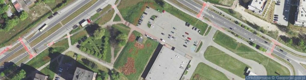 Zdjęcie satelitarne Paczkomat InPost DGO01ML