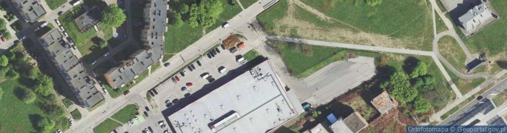 Zdjęcie satelitarne Paczkomat InPost DGO01M