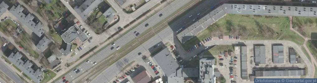 Zdjęcie satelitarne Paczkomat InPost DGO06N