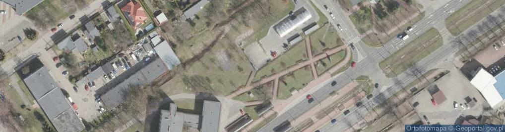 Zdjęcie satelitarne Paczkomat InPost DGO07A