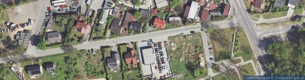 Zdjęcie satelitarne Paczkomat InPost DGO41M