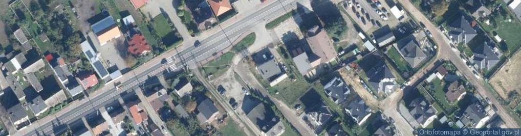 Zdjęcie satelitarne Paczkomat InPost DIN01M