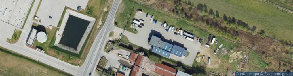 Zdjęcie satelitarne Paczkomat InPost DKW01M