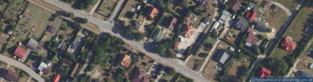 Zdjęcie satelitarne Paczkomat InPost DOS01M