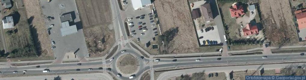Zdjęcie satelitarne Paczkomat InPost DWK01M