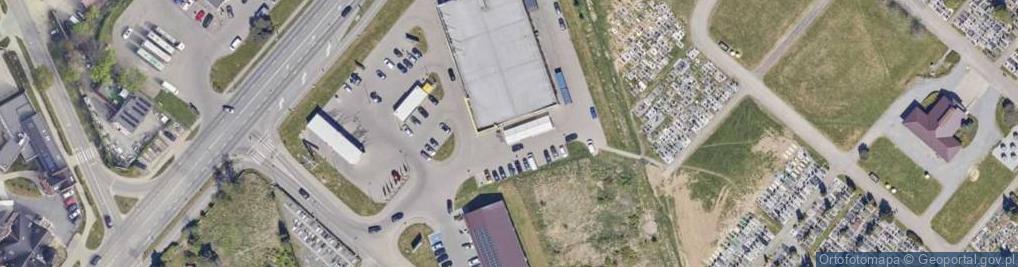 Zdjęcie satelitarne Paczkomat InPost DZI02M