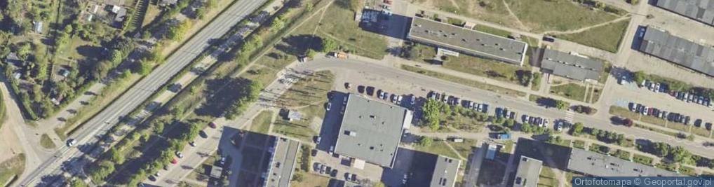 Zdjęcie satelitarne Paczkomat InPost DZL07M