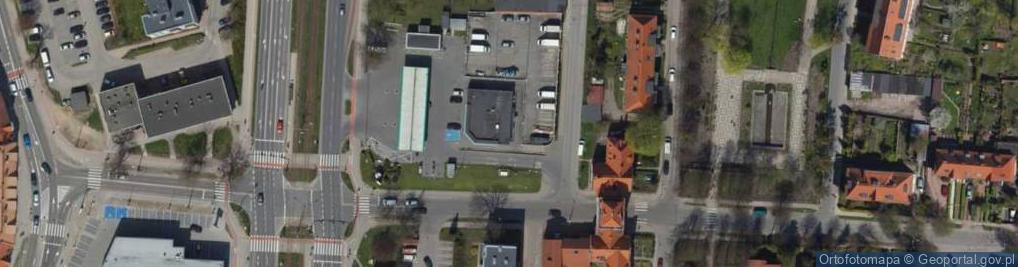 Zdjęcie satelitarne Paczkomat InPost ELB01A