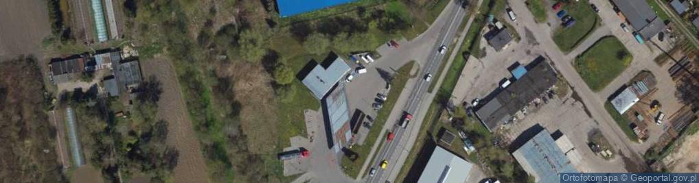 Zdjęcie satelitarne Paczkomat InPost ELB01E