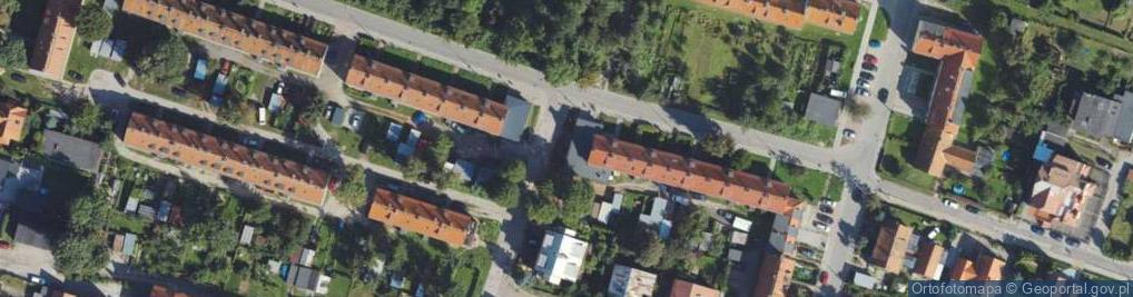 Zdjęcie satelitarne Paczkomat InPost ELB06M