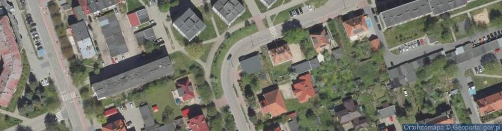 Zdjęcie satelitarne Paczkomat InPost ELK03BAPP