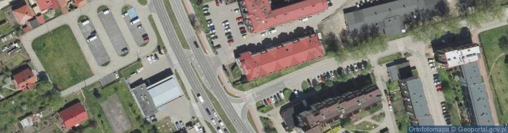 Zdjęcie satelitarne Paczkomat InPost ELK05A