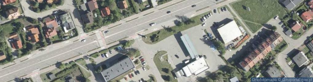 Zdjęcie satelitarne Paczkomat InPost ELK151