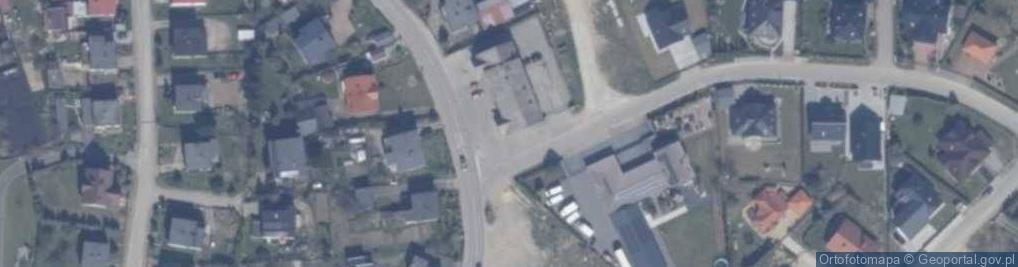 Zdjęcie satelitarne Paczkomat InPost GBO01F