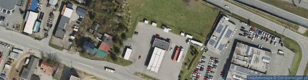 Zdjęcie satelitarne Paczkomat InPost GDA02L