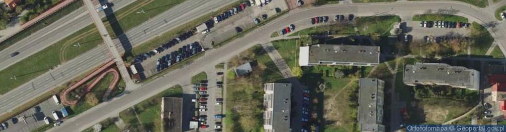 Zdjęcie satelitarne Paczkomat InPost GDA108M