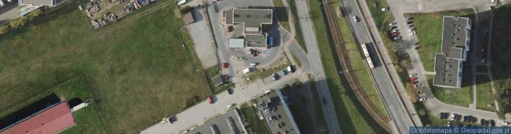 Zdjęcie satelitarne Paczkomat InPost GDA128M