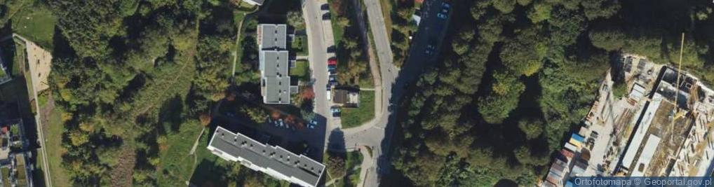 Zdjęcie satelitarne Paczkomat InPost GDA147M