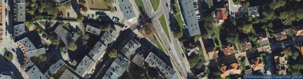 Zdjęcie satelitarne Paczkomat InPost GDA14H