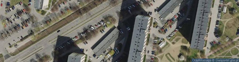 Zdjęcie satelitarne Paczkomat InPost GDA152M