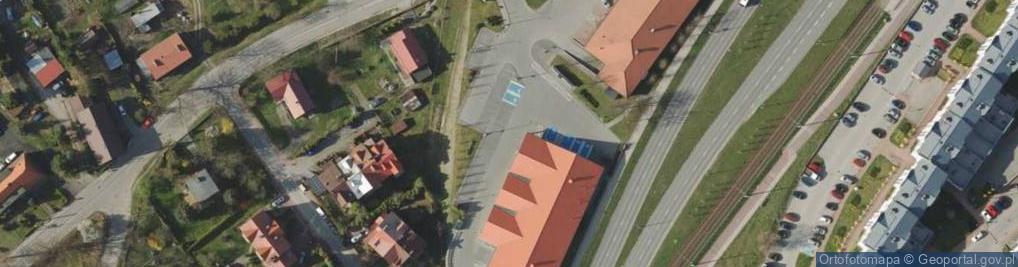 Zdjęcie satelitarne Paczkomat InPost GDA23M
