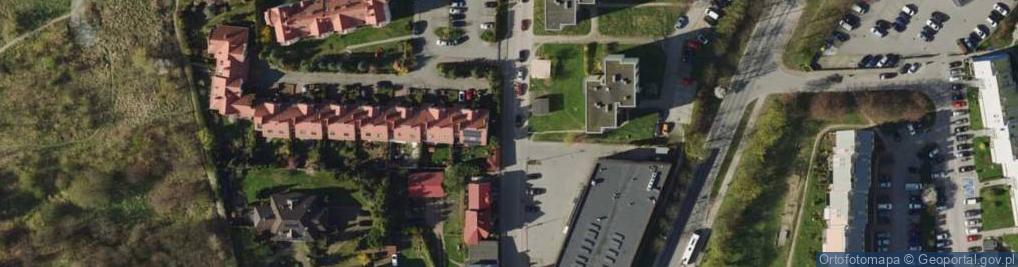 Zdjęcie satelitarne Paczkomat InPost GDA26A