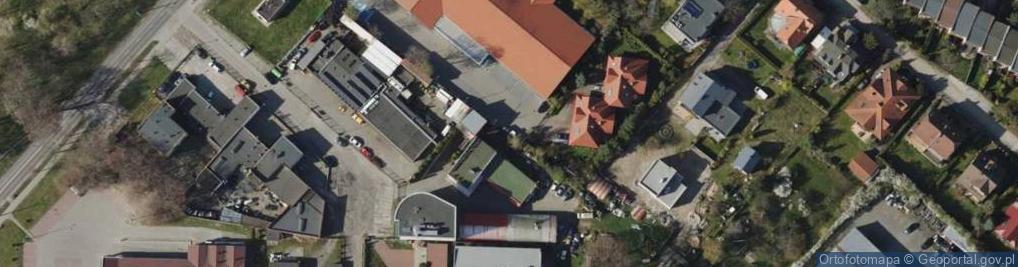 Zdjęcie satelitarne Paczkomat InPost GDA41M