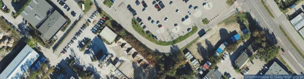 Zdjęcie satelitarne Paczkomat InPost GDA62N