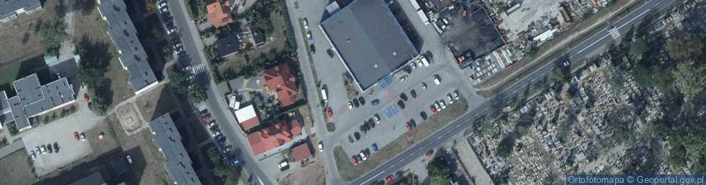 Zdjęcie satelitarne Paczkomat InPost GDB01N