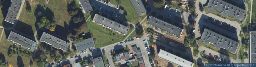 Zdjęcie satelitarne Paczkomat InPost GDY07BAPP