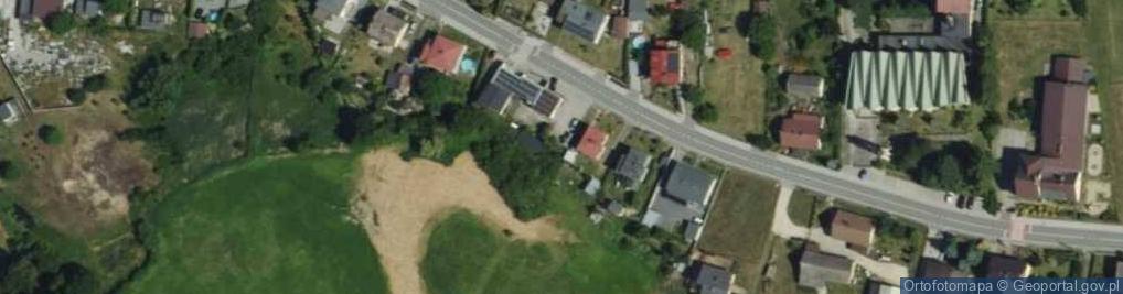 Zdjęcie satelitarne Paczkomat InPost GKS01M