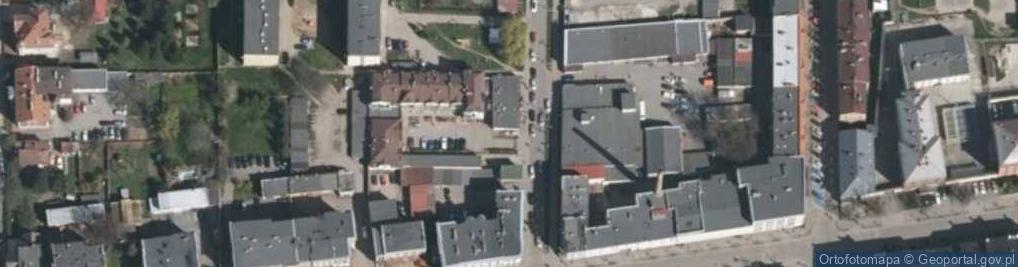 Zdjęcie satelitarne Paczkomat InPost GLB02N