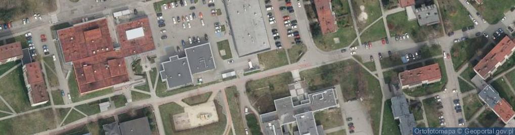 Zdjęcie satelitarne Paczkomat InPost GLI02B