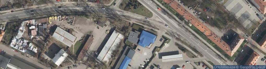 Zdjęcie satelitarne Paczkomat InPost GLI07A