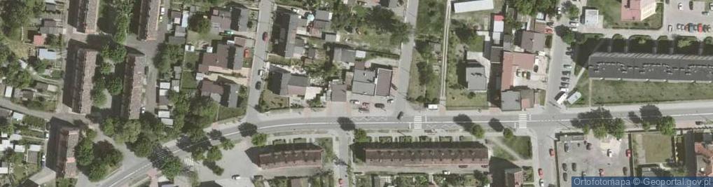 Zdjęcie satelitarne Paczkomat InPost GLI11A