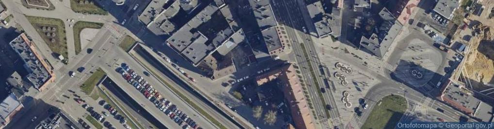 Zdjęcie satelitarne Paczkomat InPost GLI45M