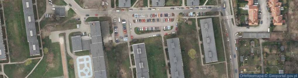 Zdjęcie satelitarne Paczkomat InPost GLI67M