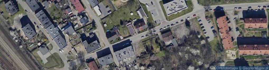 Zdjęcie satelitarne Paczkomat InPost GLI74M