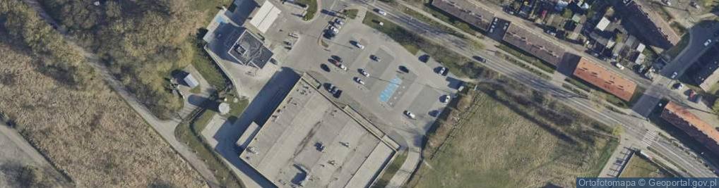Zdjęcie satelitarne Paczkomat InPost GLI828
