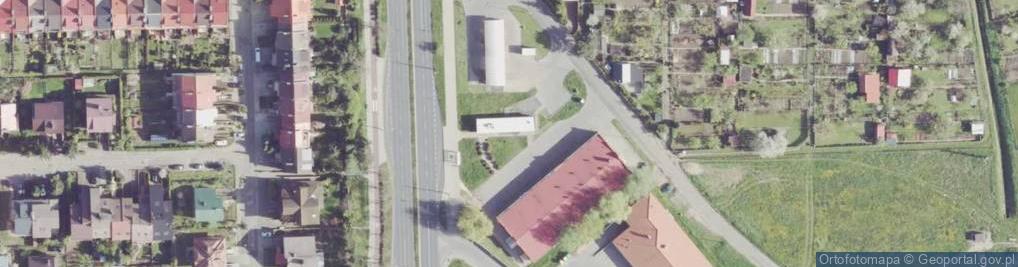 Zdjęcie satelitarne Paczkomat InPost GLO03N