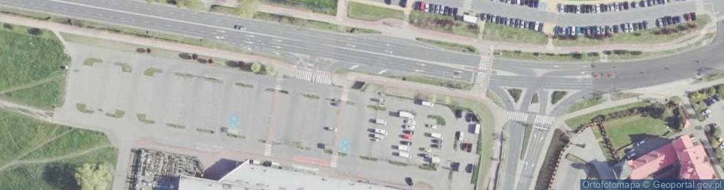Zdjęcie satelitarne Paczkomat InPost GLO04M