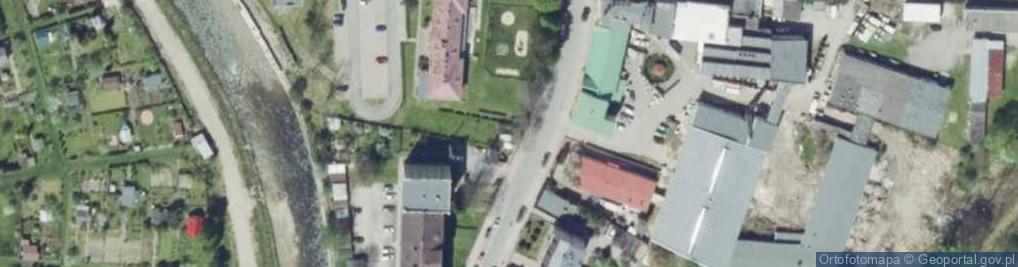 Zdjęcie satelitarne Paczkomat InPost GLU01BAPP