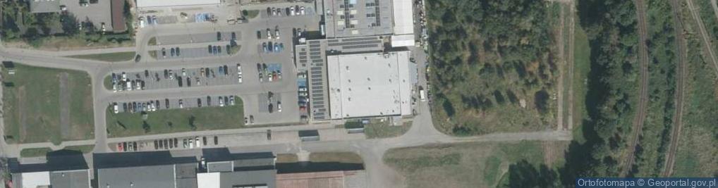 Zdjęcie satelitarne Paczkomat InPost GLU01M