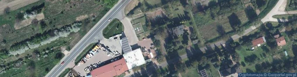 Zdjęcie satelitarne Paczkomat InPost GPU01M