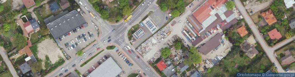 Zdjęcie satelitarne Paczkomat InPost GRM01A